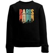 Дитячий світшот Paris Retro