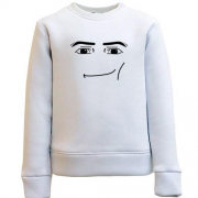 Детский свитшот Roblox - Gigachad face