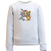 Детский свитшот "Том и Джерри вместе"