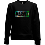 Детский свитшот без начеса Marvel (голограмма)