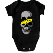 Дитячий боді Череп-смайлик