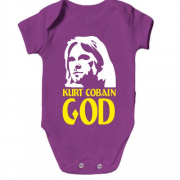 Детское боди Kurt Cobain is god