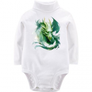 Дитячий боді LSL Зелений акварельний дракон