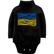 Дитячий боді LSL "Прапор України у вигляді хвиль"