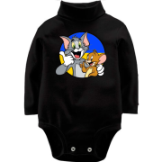 Детское боди LSL "Том и Джерри патриоты"