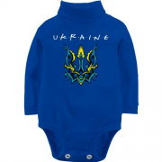 Детское боди LSL "Ukraine" со стилизованным тризубом