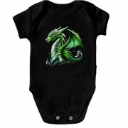 Детское боди Зеленый дракон АРТ (2)
