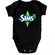 Дитячий боді з логотипом Sims 3