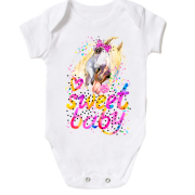 Дитячий боді з конем Sweet baby