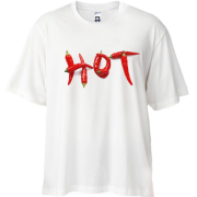 Футболка oversize HOT