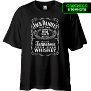 Футболка Oversize Jack Daniels (glow)