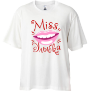 Футболка Oversize Мисс улыбка