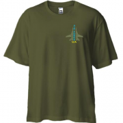 Футболка Oversize UA Air Force ART (Вышивка)