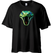 Футболка oversize Зміїна голова