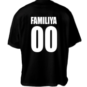Футболка Oversize с фамилией и номером (2)