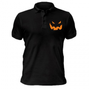 Футболка поло Halloween smile
