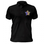 Чоловіча футболка-поло "Голографічна зірка"