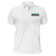 Футболка поло с логотипом игры SONIC