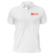Чоловіча футболка-поло з написом Misfits