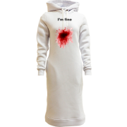 Женская толстовка-платье 