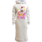 Женская толстовка-платье с лошадью Sweet baby