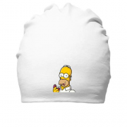 Хлопковая шапка Гомер с Пончиком