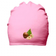 Хлопковая шапка с лесными орехами 2