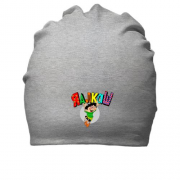 Хлопковая шапка с надписью "Я Алкаш" в стиле Ералаш