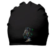 Бавовняна шапка з силуетом тигра (Н)