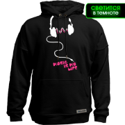 Худи без начеса Music
