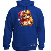 Худи без начісу з Новорічним конем 2026