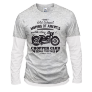 Чоловічий лонгслів Комбі Chopper Club