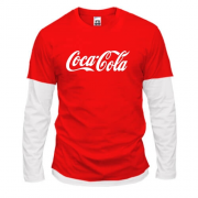 Комбинированный лонгслив Coca-Cola