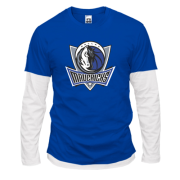 Комбинированный лонгслив Dallas Mavericks