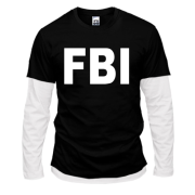 Чоловічий лонгслів Комбі FBI (ФБР)