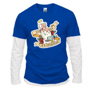 Лонгслів Комбі Х*к - і в продакшн