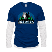 Комбинированный лонгслив Minnesota Timberwolves