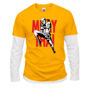 Комбинированный лонгслив Muay Thai Fighter