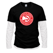 Комбинированный лонгслив NBA Atlanta Hawks