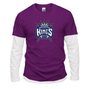 Комбинированный лонгслив Sacramento Kings