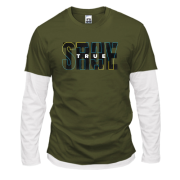 Комбинированный лонгслив Stay True (2)