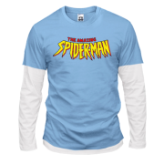 Комбинированный лонгслив The Amazing Spider-Man