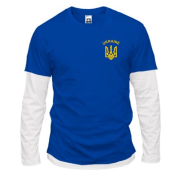 Комбинированный лонгслив Ukraine (mini)