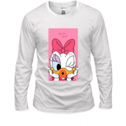 Чоловічий лонгслів Daisy Duck baby.
