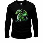 Лонгслив Зеленый дракон АРТ (2)