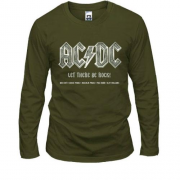 Чоловічий лонгслів "AC DC - Let there be rock!"