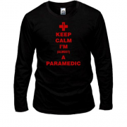 Чоловічий лонгслів "Keep calm I'm a paramedic"