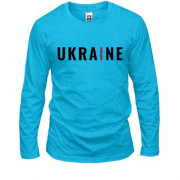 Чоловічий лонгслів "Ukraine" з вишиванкою