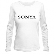 Лонгслив для Софии  в стиле SONY