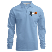 Чоловічий лонгслів поло Boo! (2)